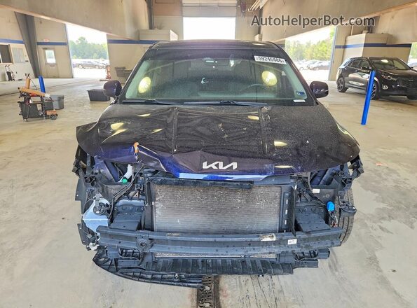 KNDNB4H37P6238652 2023 KIA CARNIVAL Blue Вид спереду