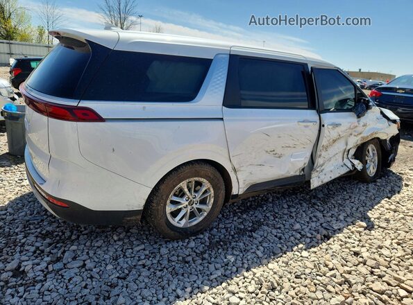 KNDNB4H37R6325115 2024 KIA CARNIVAL White Trasero derecho