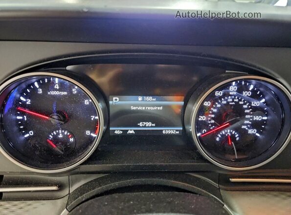 KNDNB4H38P6244976 2023 KIA CARNIVAL Gray Vista del cuadro de instrumentos
