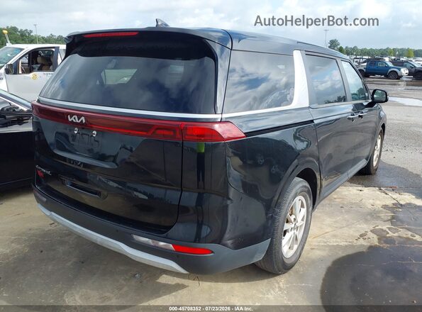 KNDNB4H3XN6156458 2022 KIA CARNIVAL MPV Black Tył prawy