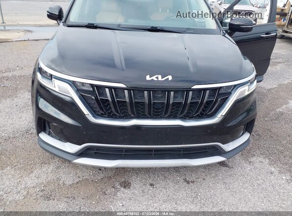 KNDNB4H3XN6156458 2022 KIA CARNIVAL MPV Black Widok z przodu