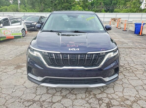 KNDNB4H3XP6241514 2023 KIA CARNIVAL Blue Դիմացի տեսք