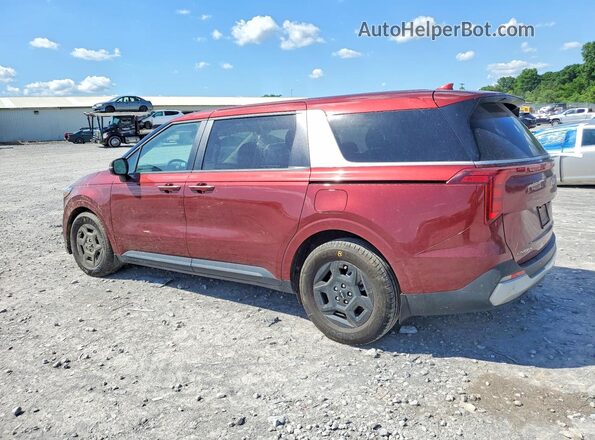 KNDNB5K30S6478049 2025 KIA CARNIVAL Red Trasero izquierdo