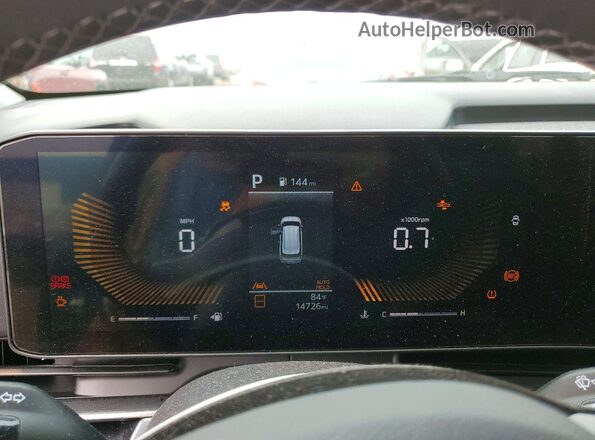 KNDNB5K30T6562289 2026 KIA CARNIVAL Gray Instrument cluster view
