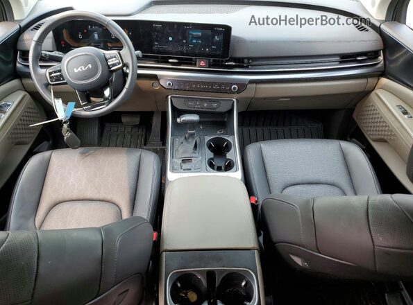 KNDNB5K30T6562289 2026 KIA CARNIVAL Gray Dashboard view