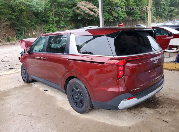 KNDNB5K32T6586674 2026 KIA CARNIVAL Красный Задняя левая четверть