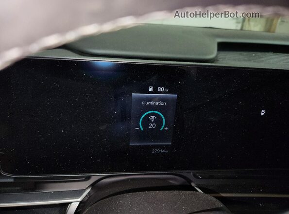 KNDNB5K33T6597540 2026 KIA CARNIVAL White Vista del cuadro de instrumentos