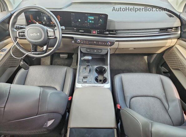KNDNB5K38T6584654 2026 KIA CARNIVAL Charcoal Вид панелі приладів