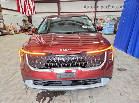 KNDNB5K3XS6534790 2025 KIA CARNIVAL Red Front view