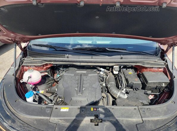 KNDNB5K3XS6534790 2025 KIA CARNIVAL Red Engine compartment view