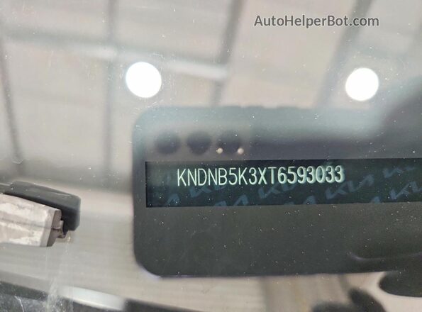 KNDNB5K3XT6593033 2026 KIA CARNIVAL Gray Вид наклейки з VIN-кодом