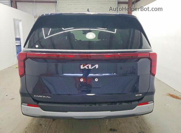 KNDNB5KA1T6127991 2026 KIA CARNIVAL Blue Rear view