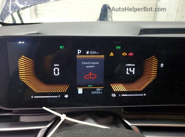KNDNB5KA1T6127991 2026 KIA CARNIVAL Blue Instrument cluster view