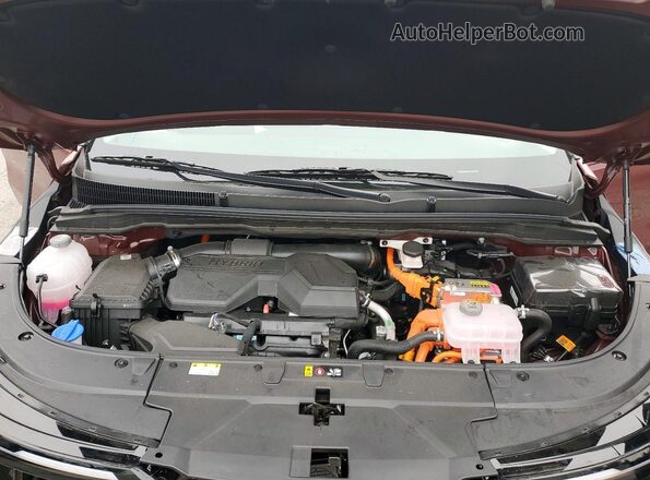 KNDNB5KA1T6134763 2026 KIA CARNIVAL Burgundy Engine compartment view