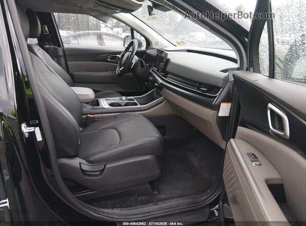 KNDNB5KA2T6147229 2026 KIA CARNIVAL MPV HYBRID Black Вид салону спереду