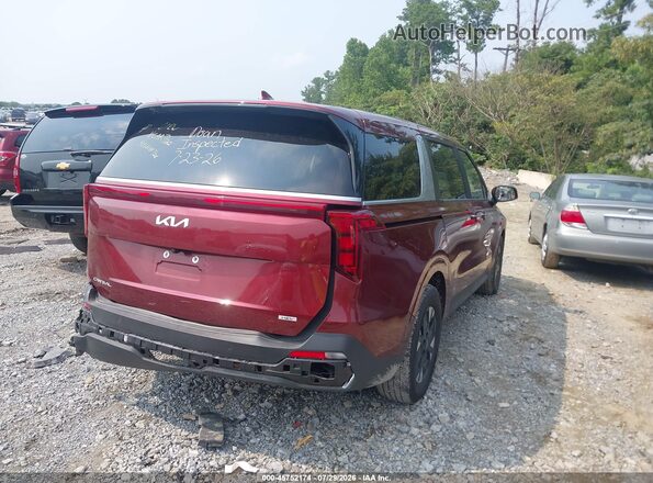 KNDNB5KA4T6123093 2026 KIA CARNIVAL MPV HYBRID Red Trasero derecho
