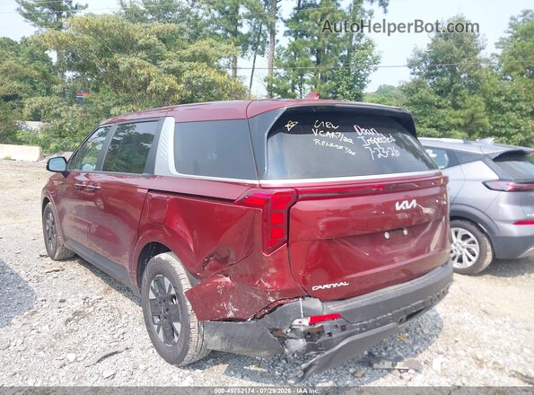 KNDNB5KA4T6123093 2026 KIA CARNIVAL MPV HYBRID Red Trasero izquierdo