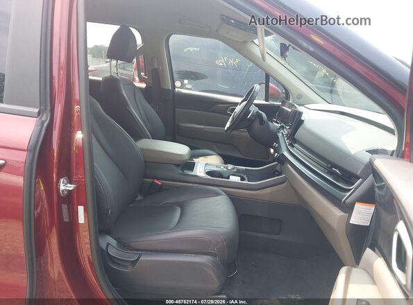KNDNB5KA4T6123093 2026 KIA CARNIVAL MPV HYBRID Red Vista interior delantera
