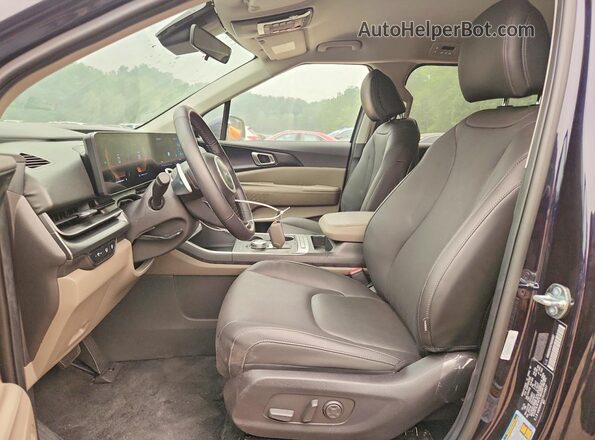 KNDNB5KA6T6130837 2026 KIA CARNIVAL Blue Вид салону спереду
