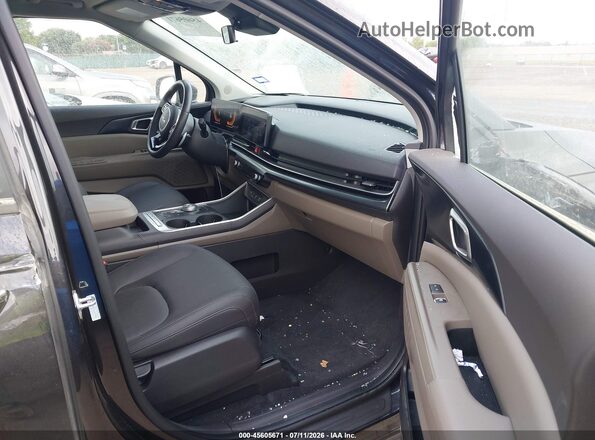 KNDNB5KA8T6165900 2026 KIA CARNIVAL MPV HYBRID Black Вид салону спереду