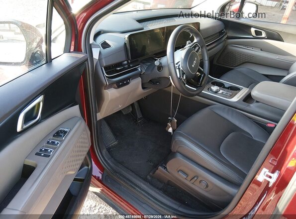 KNDNB5KAXT6110865 2026 KIA CARNIVAL MPV HYBRID Бордовый 