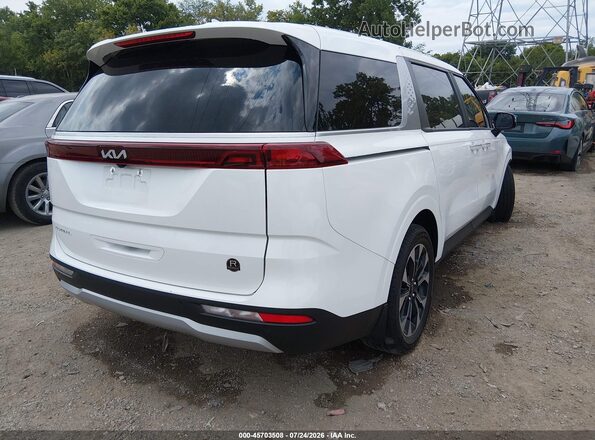 KNDNC5H31P6240254 2023 KIA CARNIVAL MPV White Հետևի աջ
