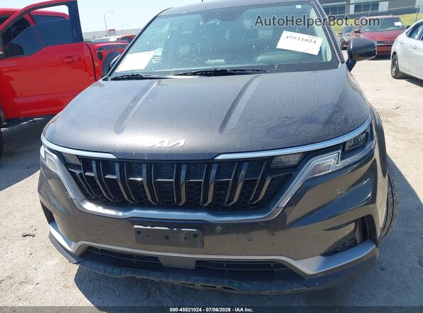 KNDNC5H37R6450344 2024 KIA CARNIVAL MPV Gray Вид щитка приладів