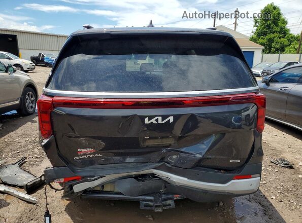 KNDNC5KA1S6040345 2025 KIA CARNIVAL Charcoal უკანა ხედი