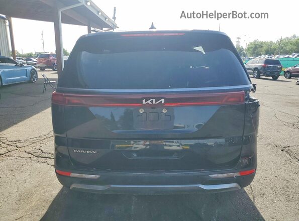 KNDNE5H32R6350503 2024 KIA CARNIVAL Black Vista trasera