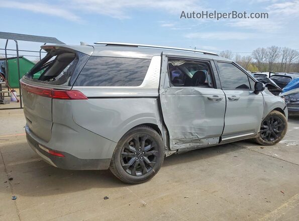 KNDNE5H34R6420096 2024 KIA CARNIVAL Gray Задня права чверть