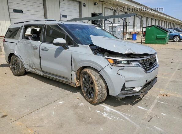 KNDNE5H34R6420096 2024 KIA CARNIVAL Gray Передня права чверть