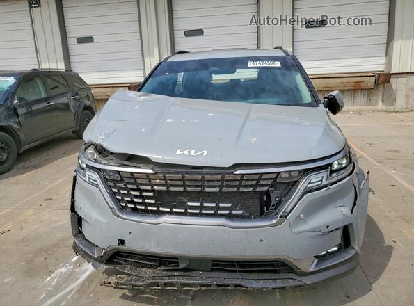 KNDNE5H34R6420096 2024 KIA CARNIVAL Gray Вид спереду