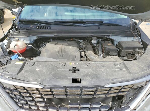 KNDNE5H34R6420096 2024 KIA CARNIVAL Gray Вид підкапотного простору
