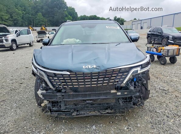 KNDNE5H35N6086915 2022 KIA CARNIVAL Синий Вид спереди
