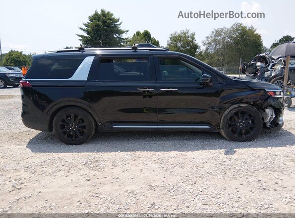 KNDNE5H38N6060938 2022 KIA CARNIVAL MPV Black Widok z przodu