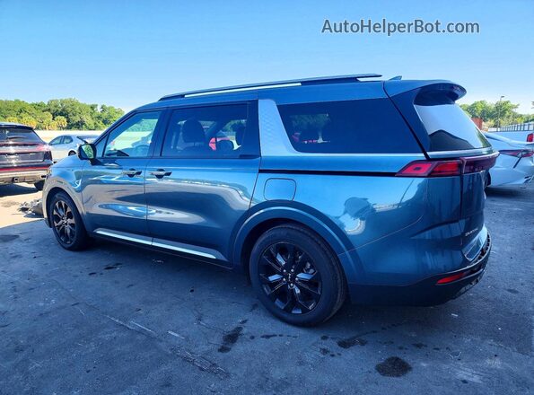 KNDNE5H38P6285993 2023 KIA CARNIVAL Teal Задня ліва чверть
