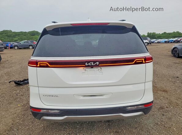 KNDNE5H3XR6337417 2024 KIA CARNIVAL White Հետևի տեսք