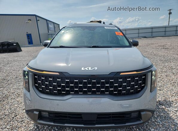 KNDNE5K30S6463459 2025 KIA CARNIVAL Gray Դիմացի տեսք