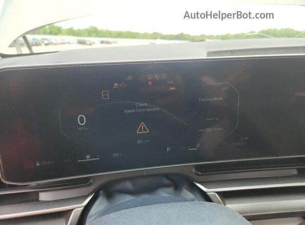 KNDNE5K30S6463459 2025 KIA CARNIVAL Gray Սարքավորումների վահանակի տեսք