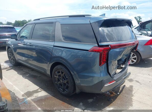 KNDNE5K31S6472171 2025 KIA CARNIVAL MPV Blue სალონის 360-გრადუსიანი ხედი