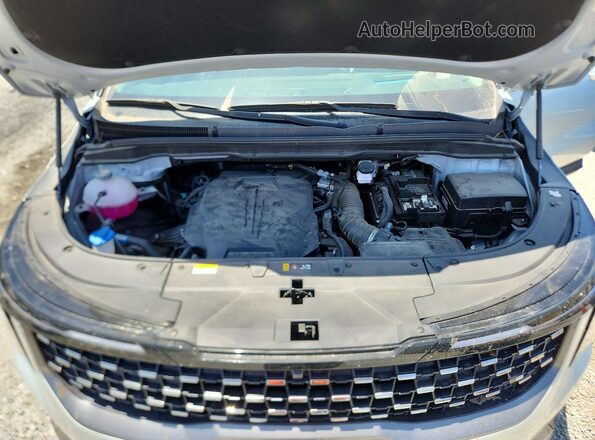 KNDNE5K31S6507775 2025 KIA CARNIVAL Silver Widok komory silnika