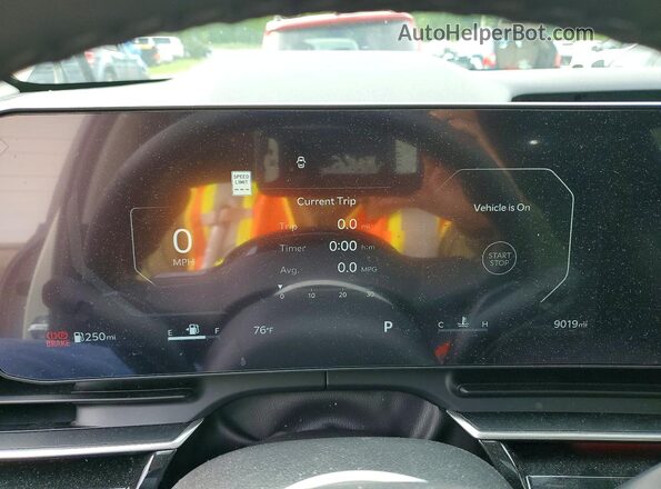 KNDNE5K32S6525329 2025 KIA CARNIVAL Silver Vista del cuadro de instrumentos