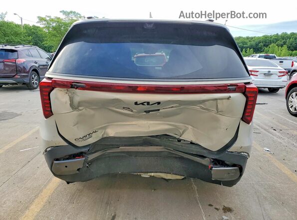 KNDNE5K32S6525329 2025 KIA CARNIVAL Silver Vista trasera