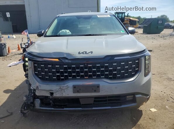KNDNE5K34S6482242 2025 KIA CARNIVAL Silver Դիմացի տեսք