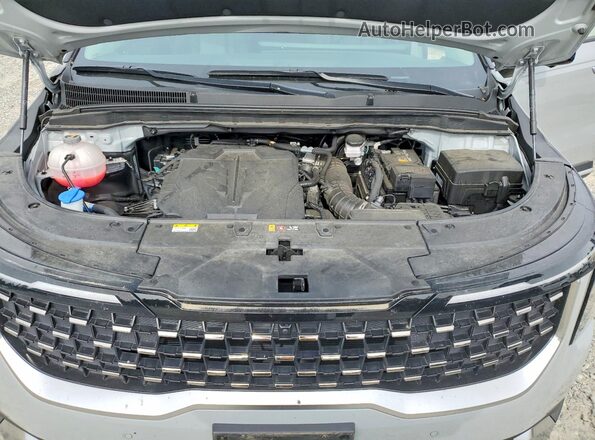 KNDNE5K35S6470634 2025 KIA CARNIVAL Gray Вид підкапотного простору