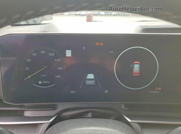 KNDNE5K35S6470634 2025 KIA CARNIVAL Gray Вид щитка приладів