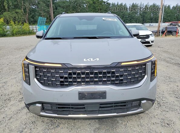 KNDNE5K35S6470634 2025 KIA CARNIVAL Gray Вид спереду