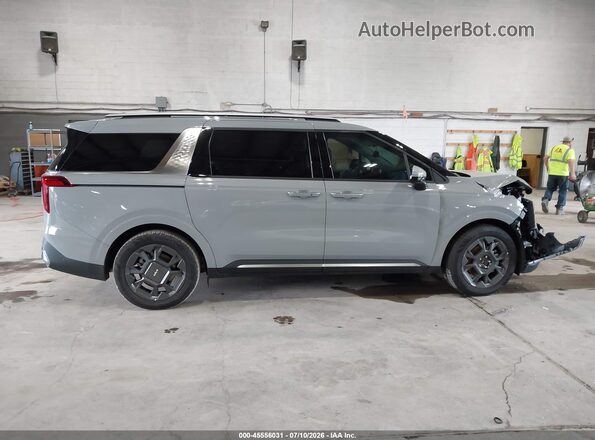 KNDNE5K36T6638606 2026 KIA CARNIVAL MPV Серый Вид задней части салона
