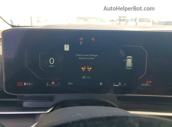 KNDNE5K39S6504686 2025 KIA CARNIVAL Серый Вид щитка приборов