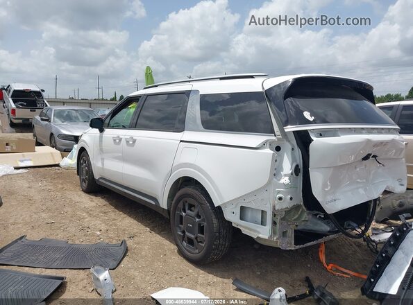 KNDNE5KA0S6064596 2025 KIA CARNIVAL MPV HYBRID White Tył lewy